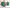 Emerald Green Acrylic Wedding Invitation with Gold Foil Printed